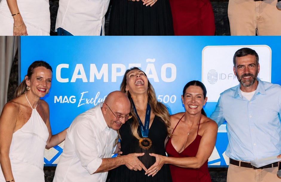 Érika com a equipe da ID Financial