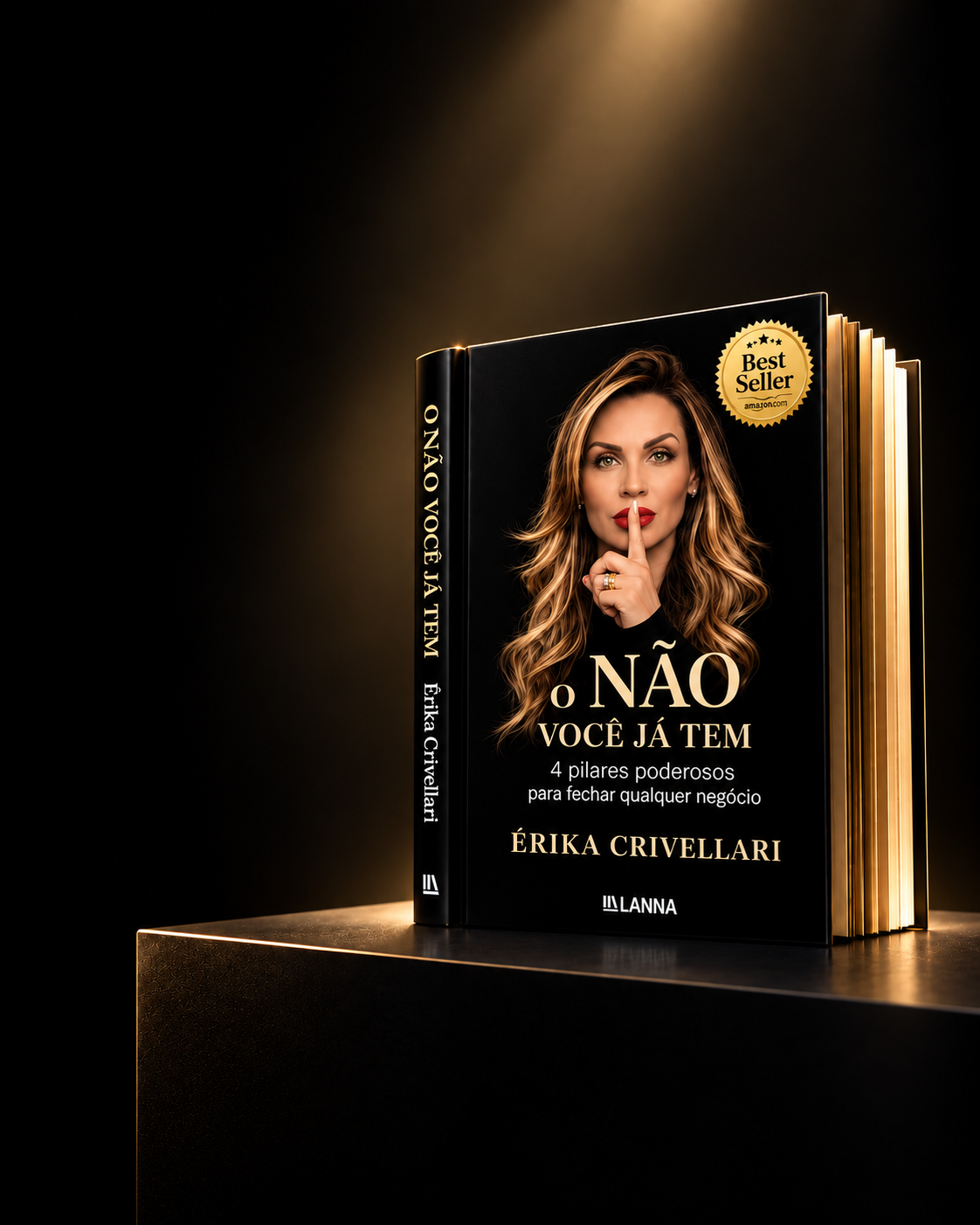 Capa do livro O NÃO você já tem — Best Seller na Amazon Brasil